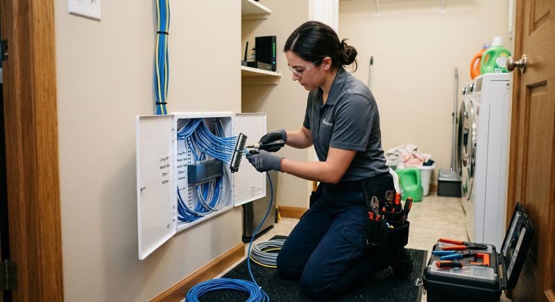Home Network Cabling Service