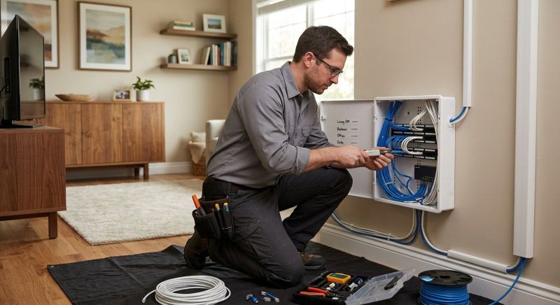 Home Network Cabling Service